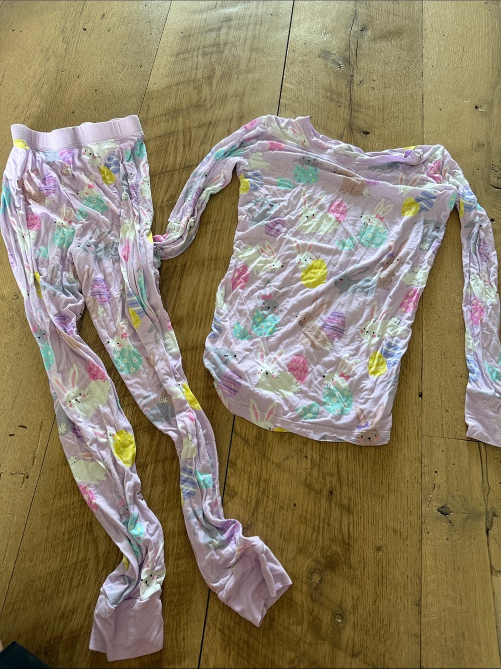 Little sleepies Easter pajama set